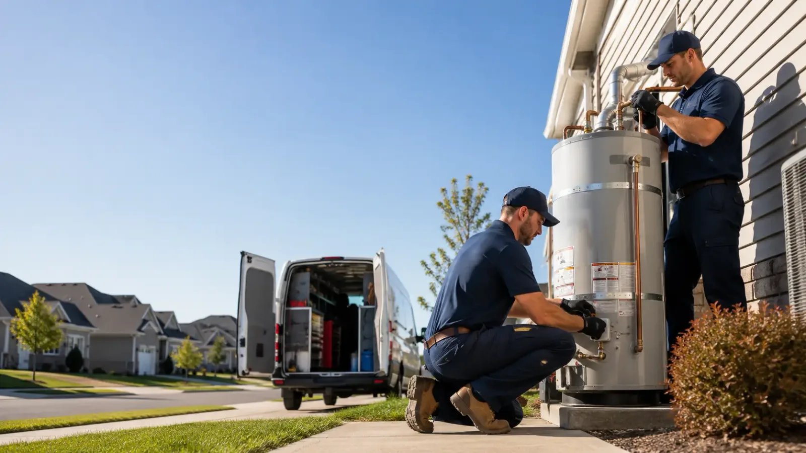 Water Heater Installation in Saint Hilaire, MN